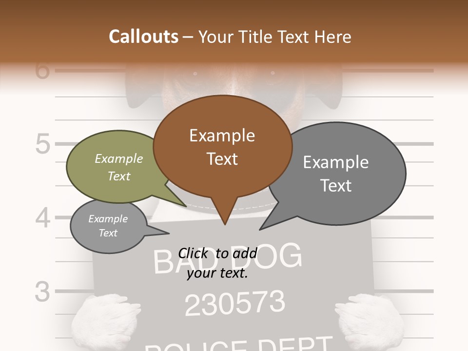 Animal Puppy Mug PowerPoint Template