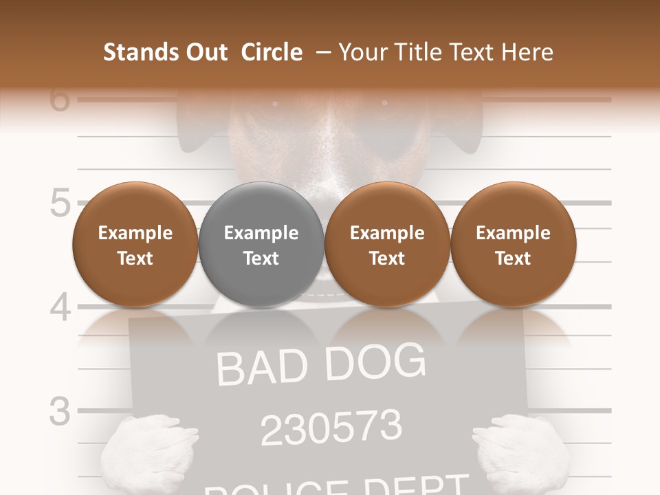 Animal Puppy Mug PowerPoint Template