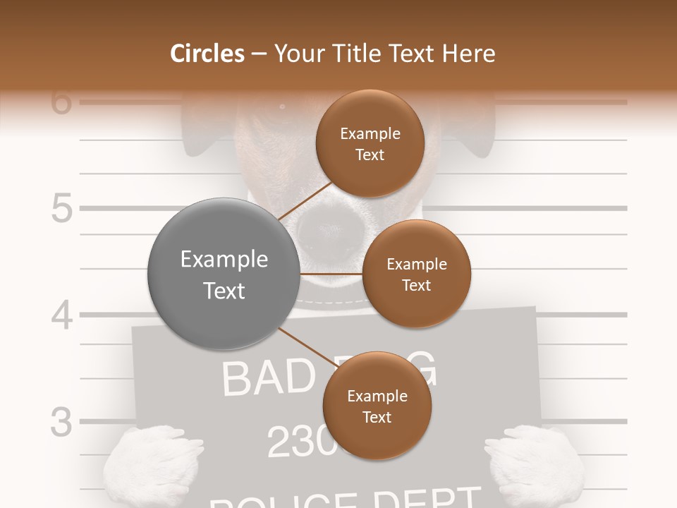 Animal Puppy Mug PowerPoint Template