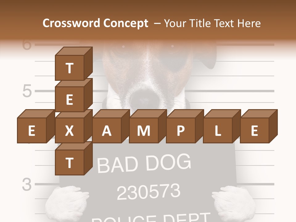 Animal Puppy Mug PowerPoint Template