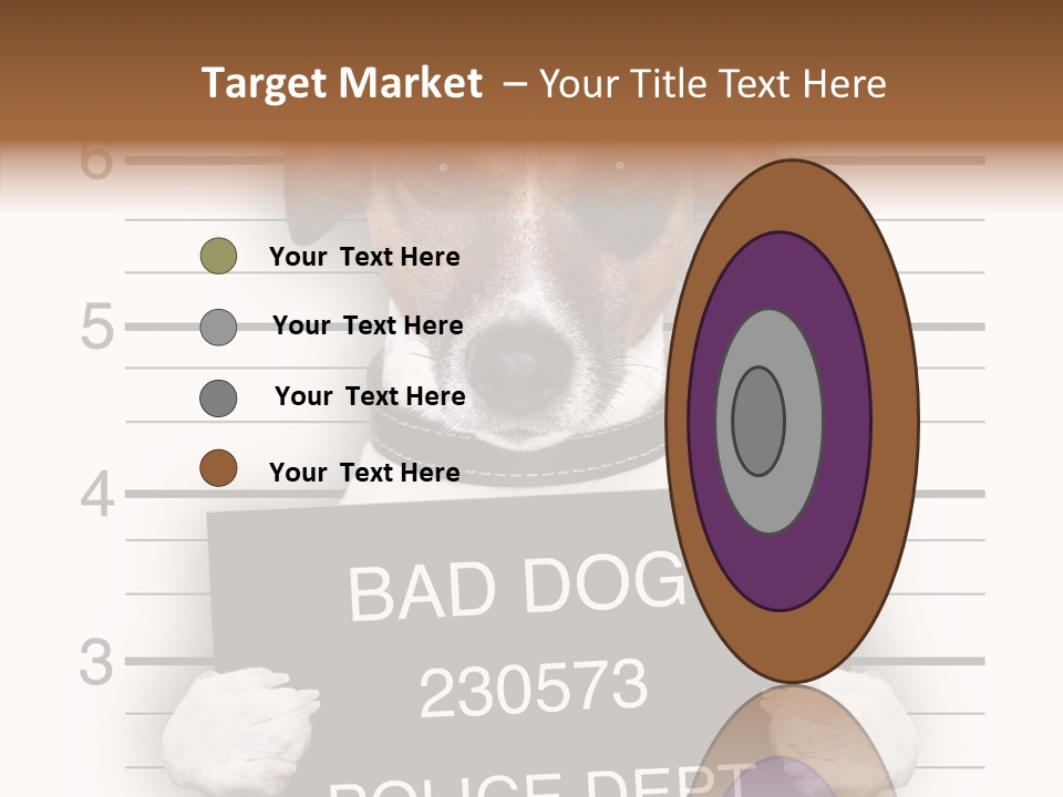 Animal Puppy Mug PowerPoint Template