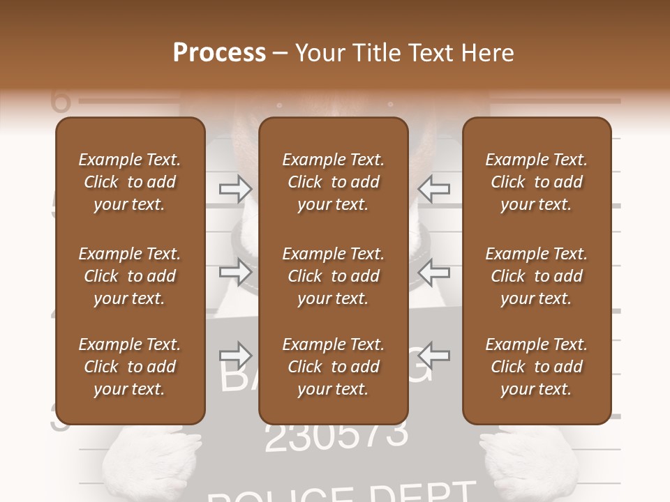 Animal Puppy Mug PowerPoint Template