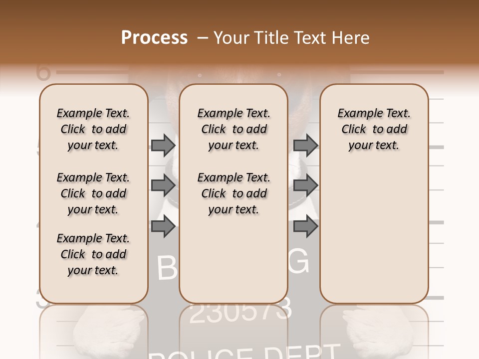 Animal Puppy Mug PowerPoint Template