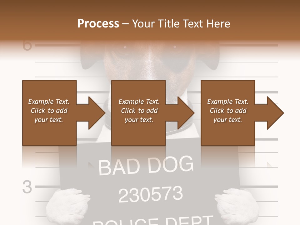 Animal Puppy Mug PowerPoint Template