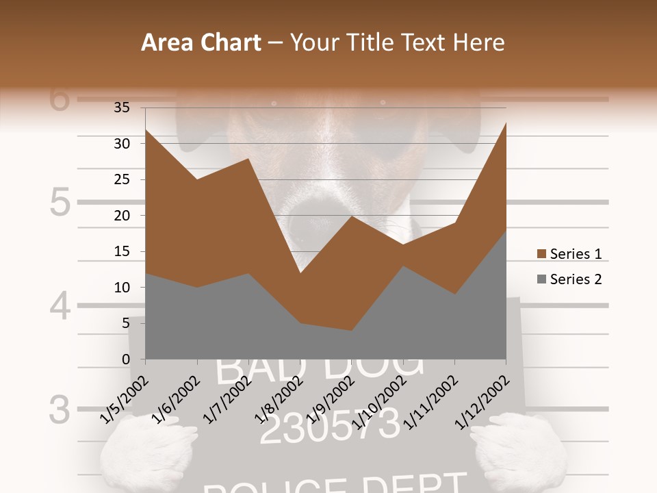 Animal Puppy Mug PowerPoint Template