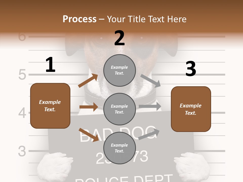 Animal Puppy Mug PowerPoint Template