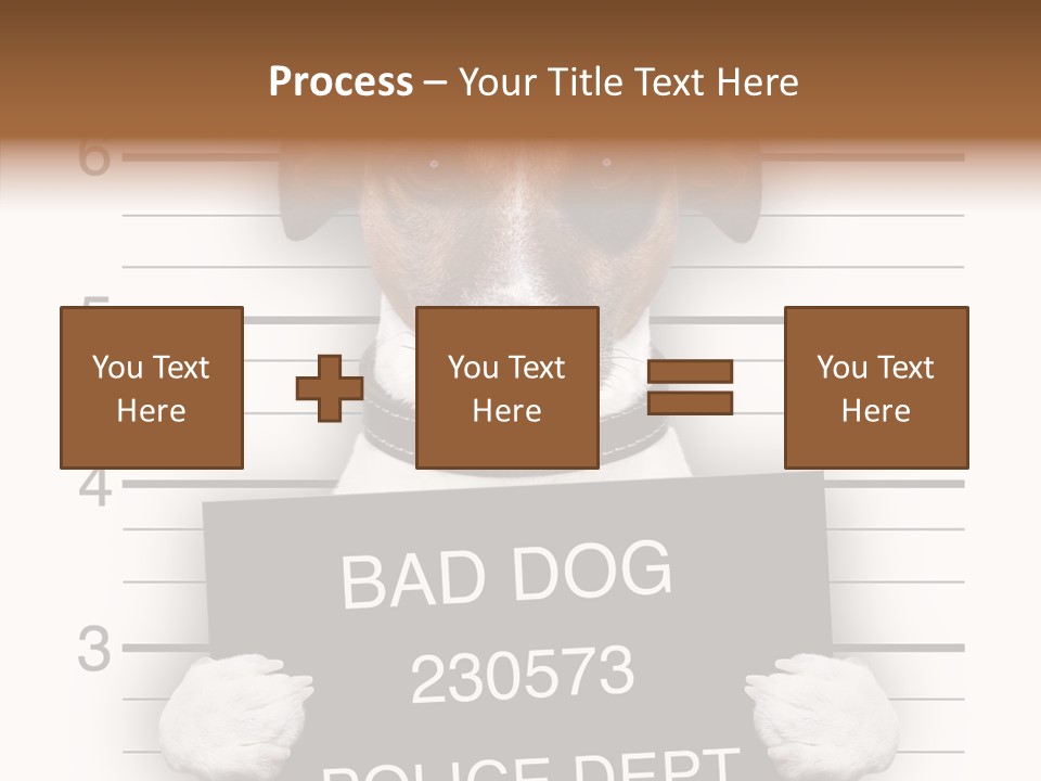 Animal Puppy Mug PowerPoint Template