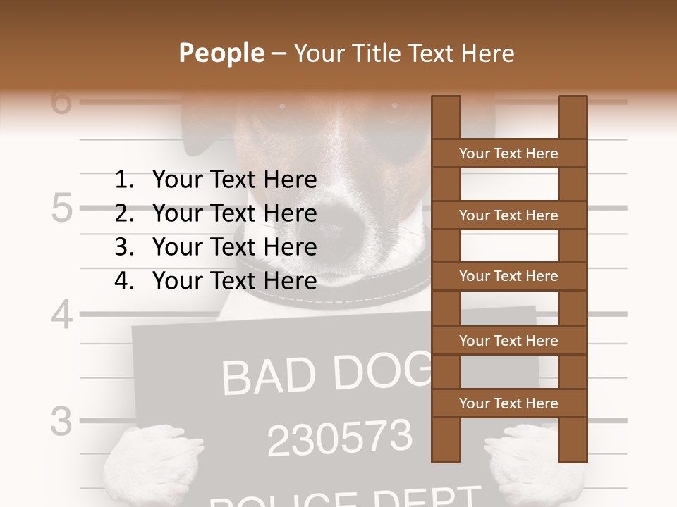 Animal Puppy Mug PowerPoint Template