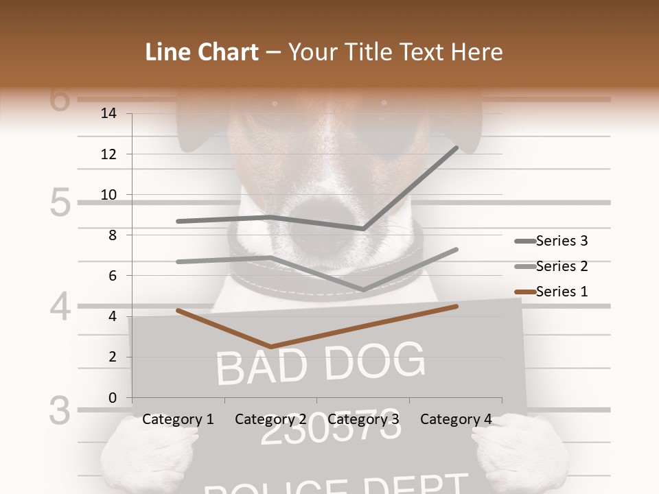 Animal Puppy Mug PowerPoint Template