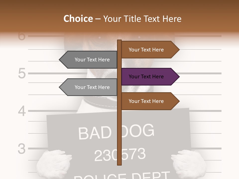 Animal Puppy Mug PowerPoint Template