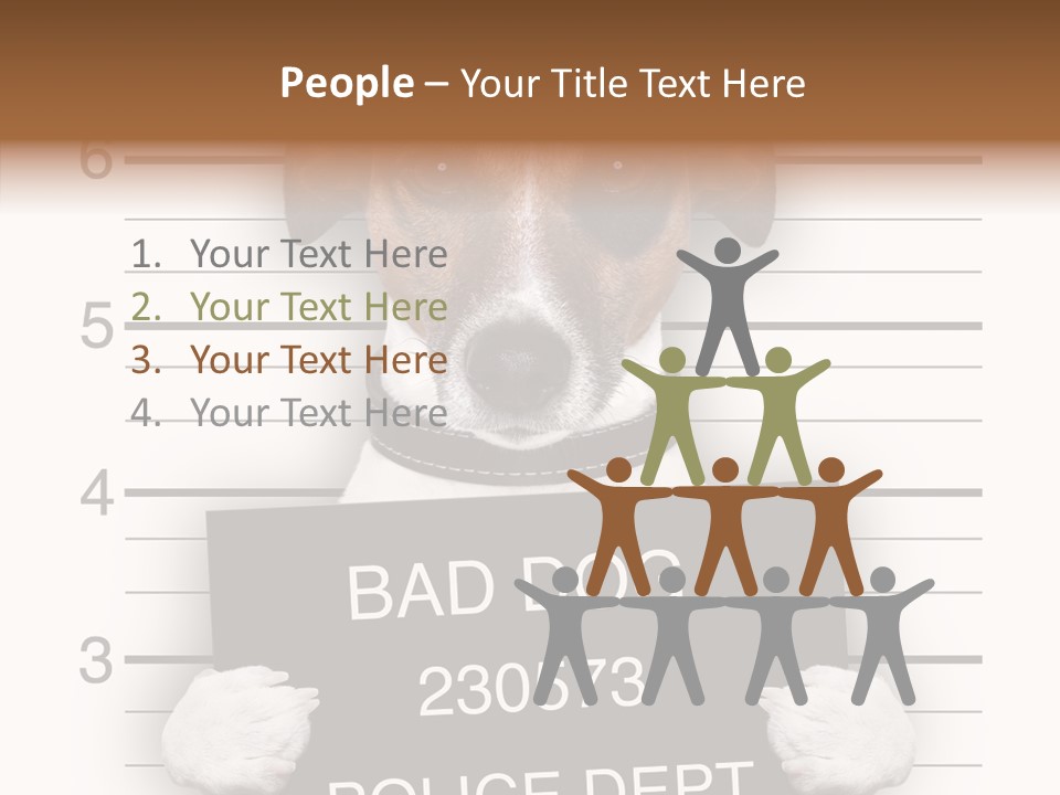 Animal Puppy Mug PowerPoint Template