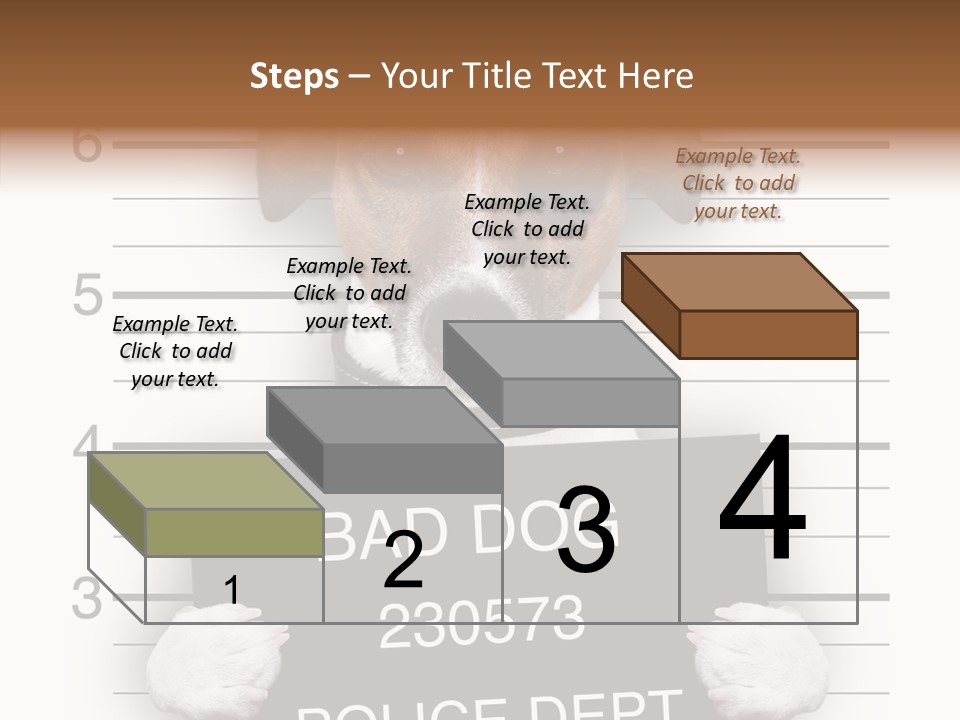 Animal Puppy Mug PowerPoint Template