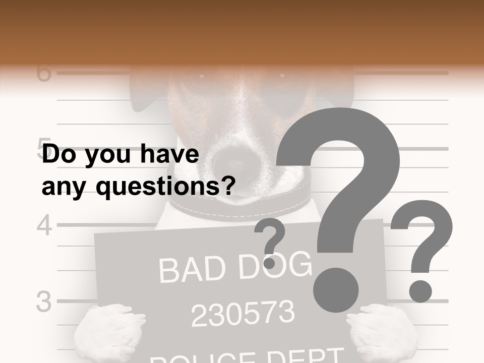 Animal Puppy Mug PowerPoint Template