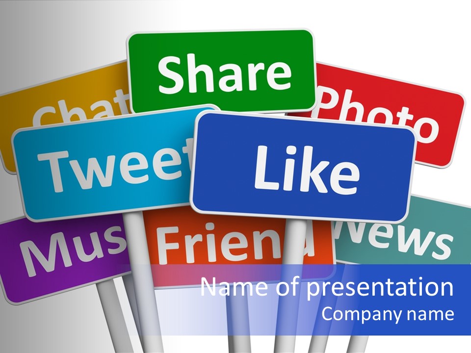 Object Share Community PowerPoint Template