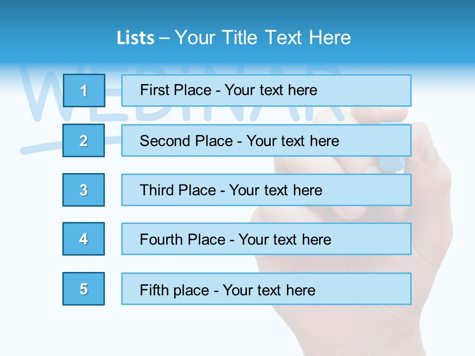 Writing Media Development PowerPoint Template