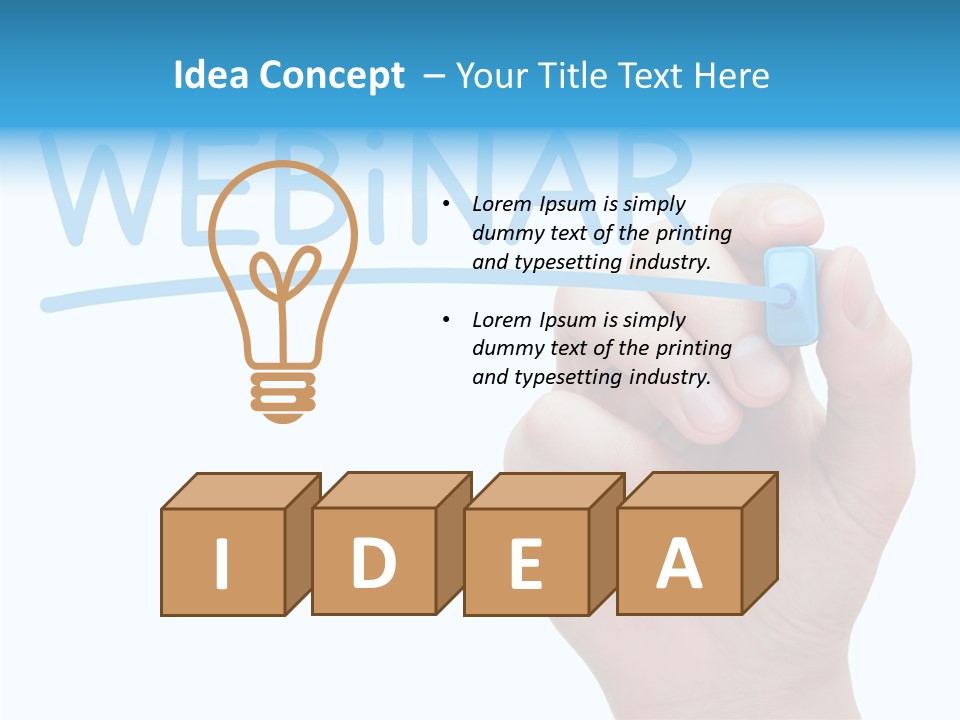 Writing Media Development PowerPoint Template