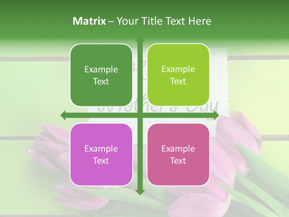 Celebration Leaves Bloom PowerPoint Template