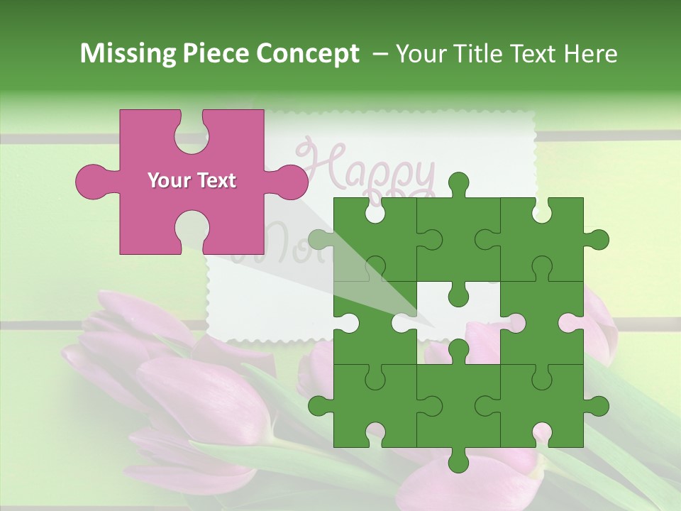 Celebration Leaves Bloom PowerPoint Template