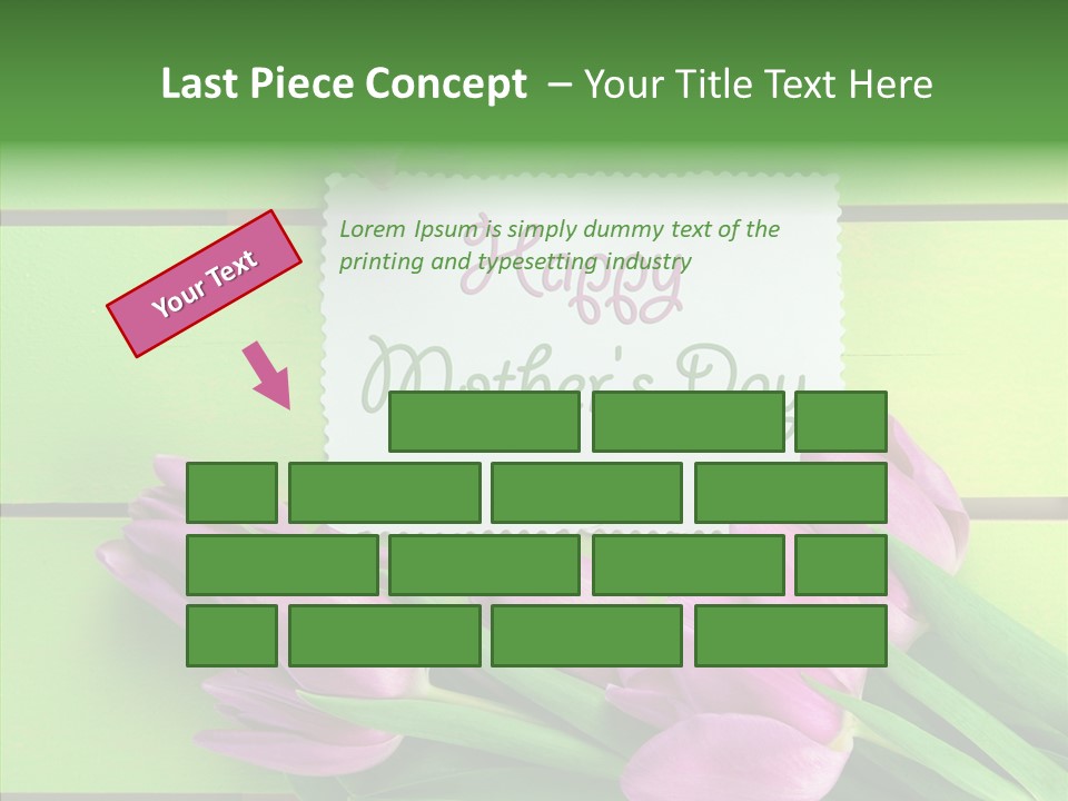 Celebration Leaves Bloom PowerPoint Template