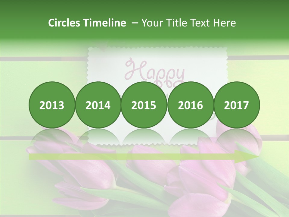 Celebration Leaves Bloom PowerPoint Template