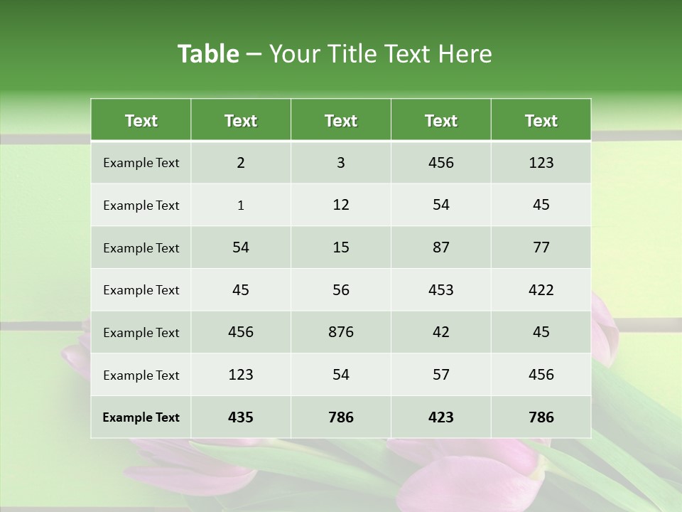 Celebration Leaves Bloom PowerPoint Template