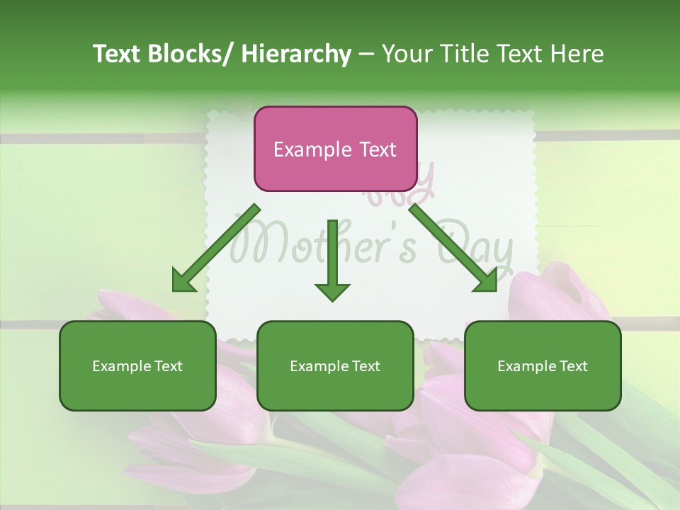 Celebration Leaves Bloom PowerPoint Template