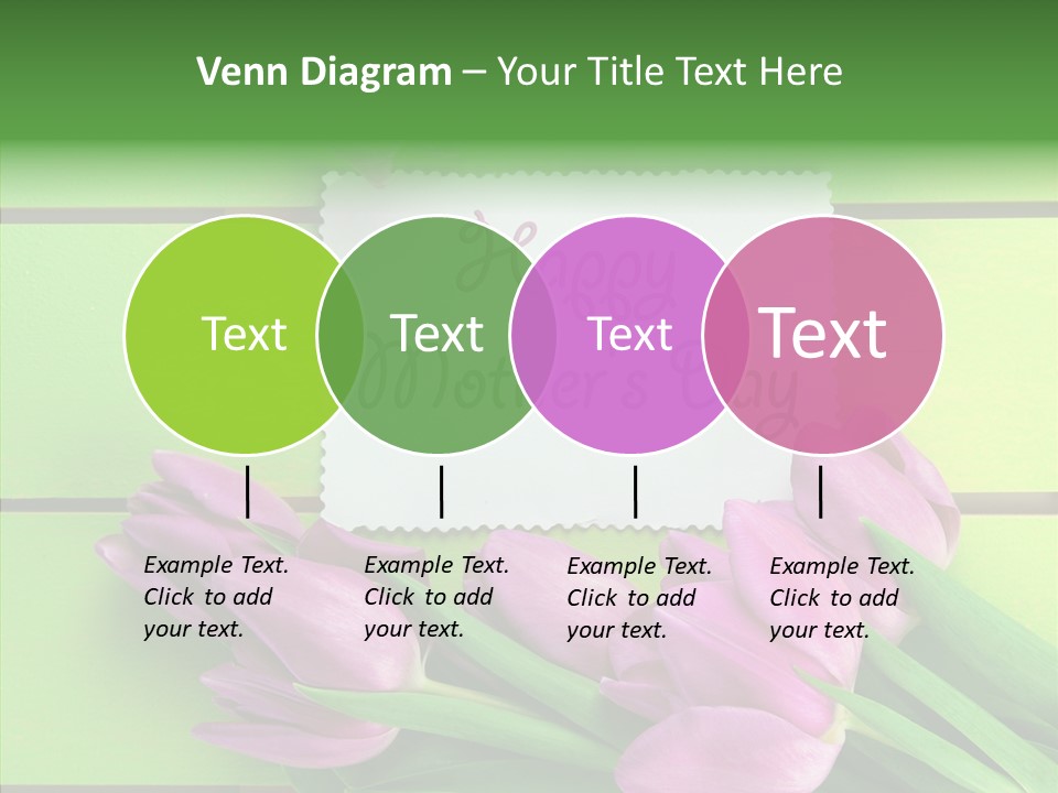 Celebration Leaves Bloom PowerPoint Template