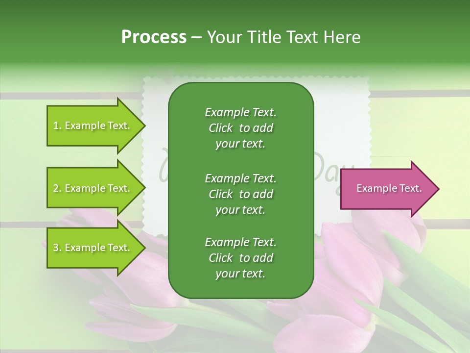 Celebration Leaves Bloom PowerPoint Template