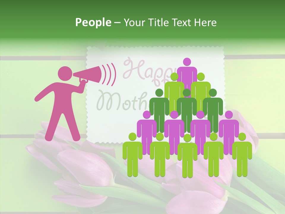 Celebration Leaves Bloom PowerPoint Template