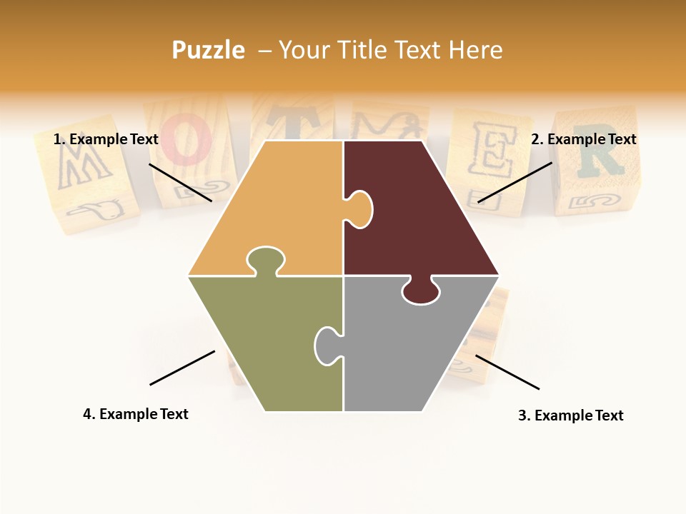 Congratulate Wooden Design PowerPoint Template