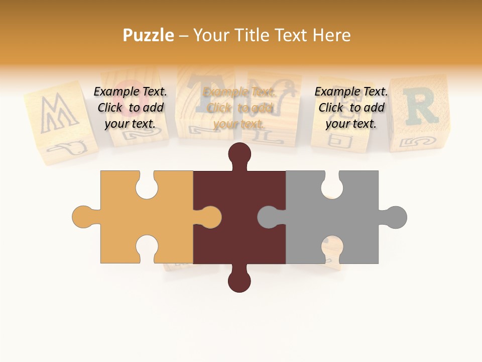 Congratulate Wooden Design PowerPoint Template