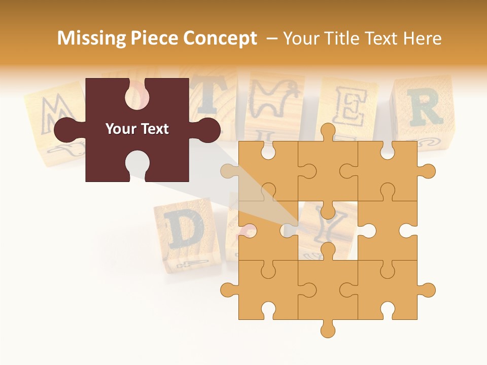 Congratulate Wooden Design PowerPoint Template