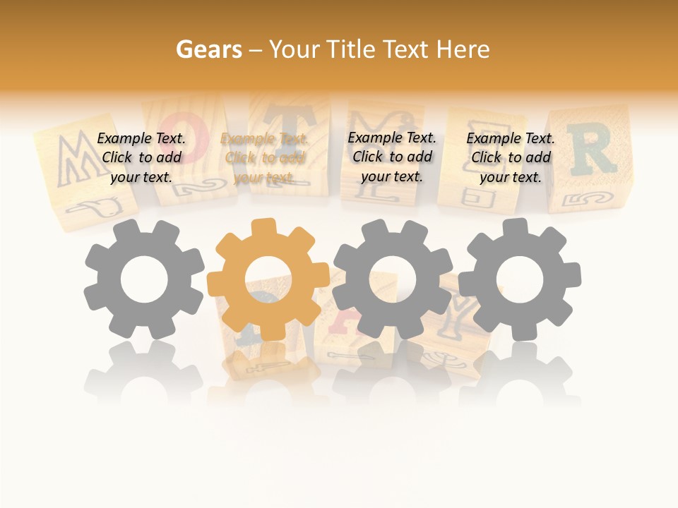 Congratulate Wooden Design PowerPoint Template