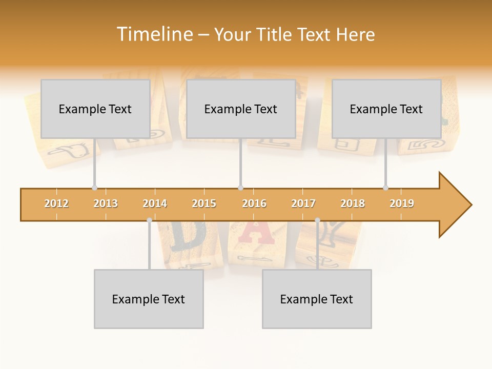 Congratulate Wooden Design PowerPoint Template
