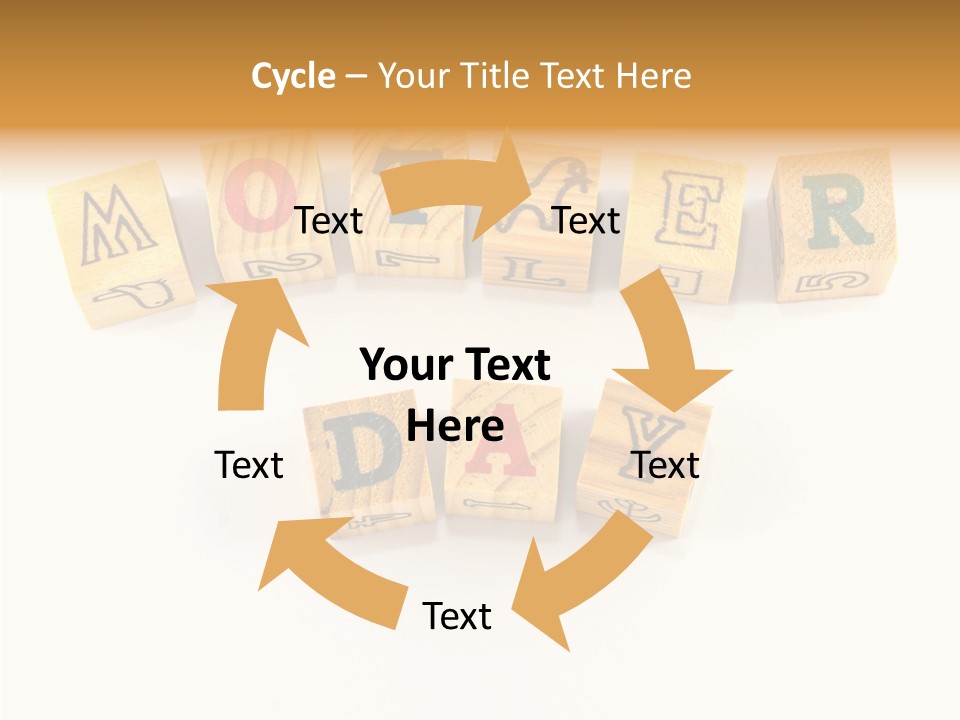 Congratulate Wooden Design PowerPoint Template