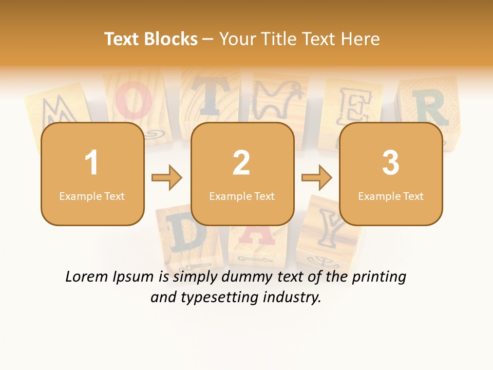 Congratulate Wooden Design PowerPoint Template