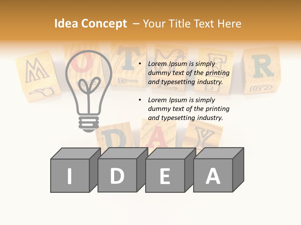 Congratulate Wooden Design PowerPoint Template