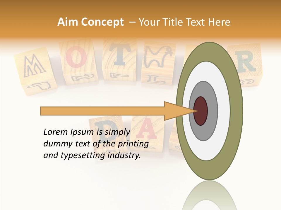 Congratulate Wooden Design PowerPoint Template