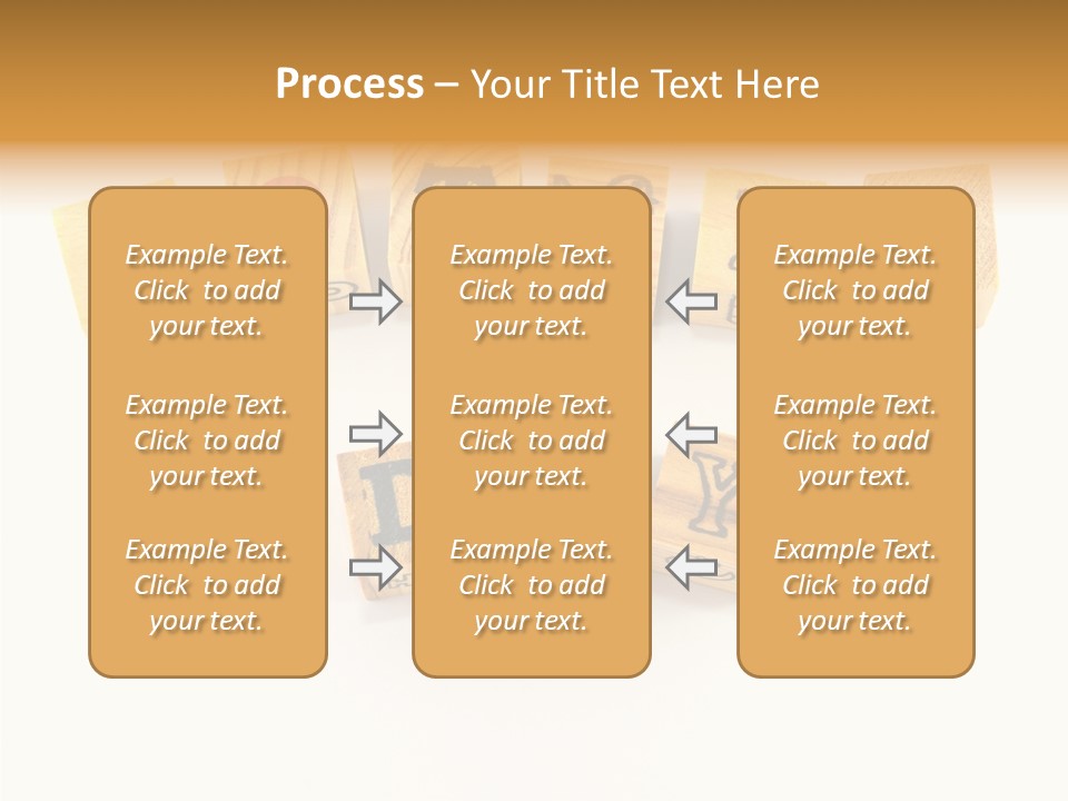 Congratulate Wooden Design PowerPoint Template
