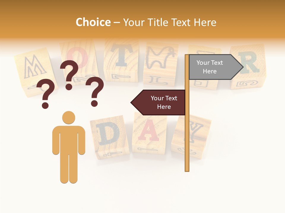 Congratulate Wooden Design PowerPoint Template
