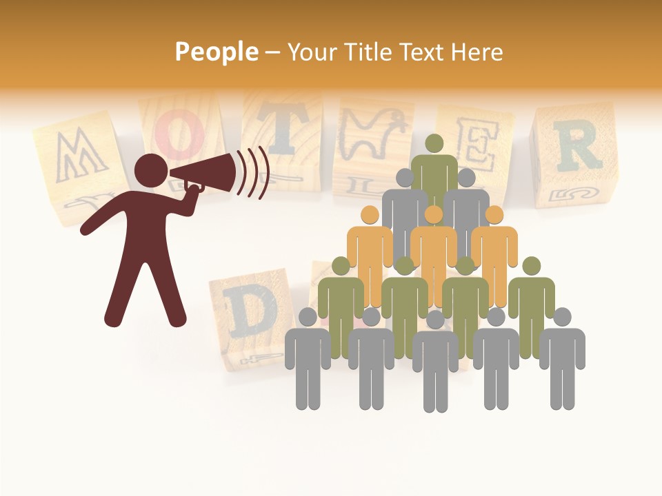 Congratulate Wooden Design PowerPoint Template