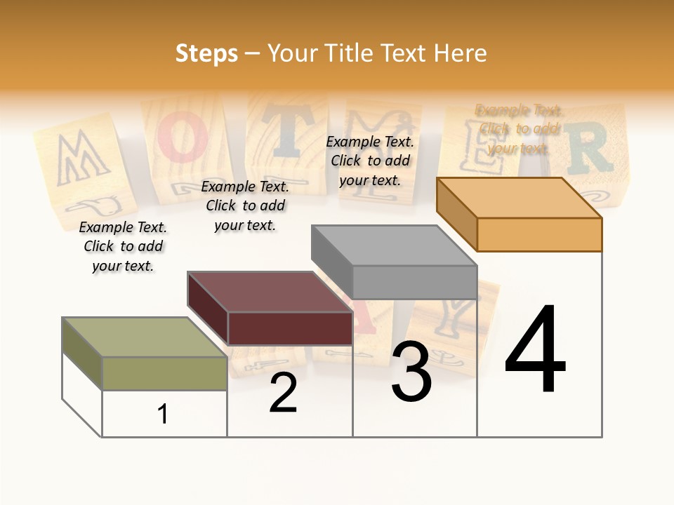 Congratulate Wooden Design PowerPoint Template