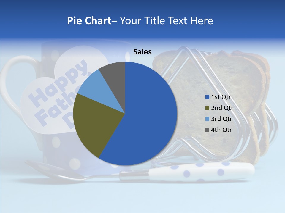 Heart Tag Breakfast PowerPoint Template