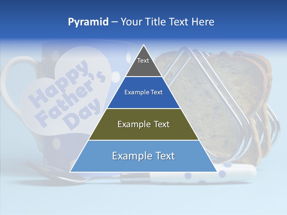 Heart Tag Breakfast PowerPoint Template