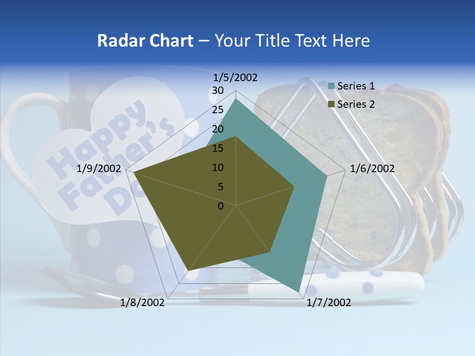 Heart Tag Breakfast PowerPoint Template