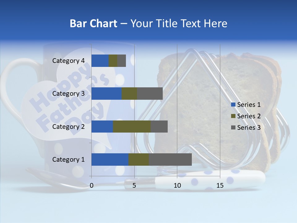 Heart Tag Breakfast PowerPoint Template