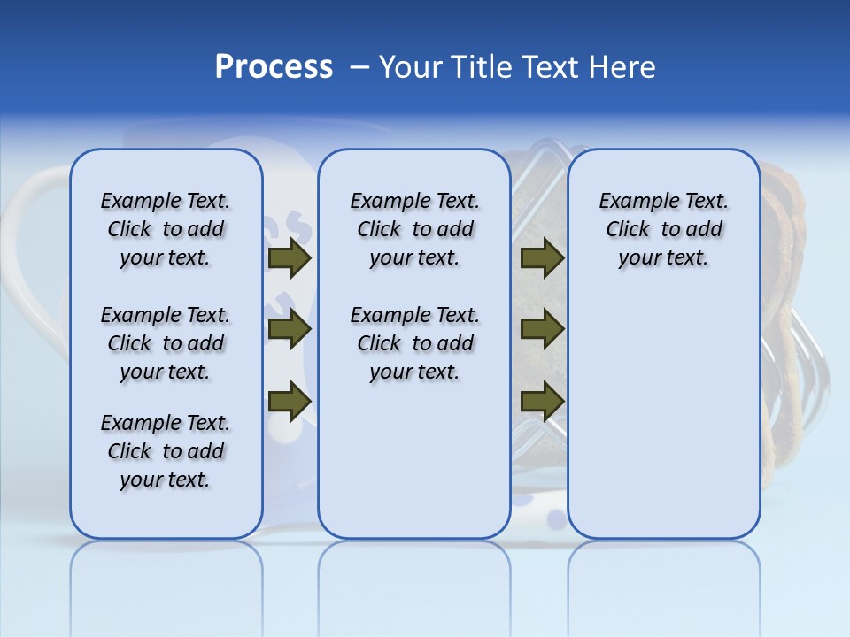 Heart Tag Breakfast PowerPoint Template