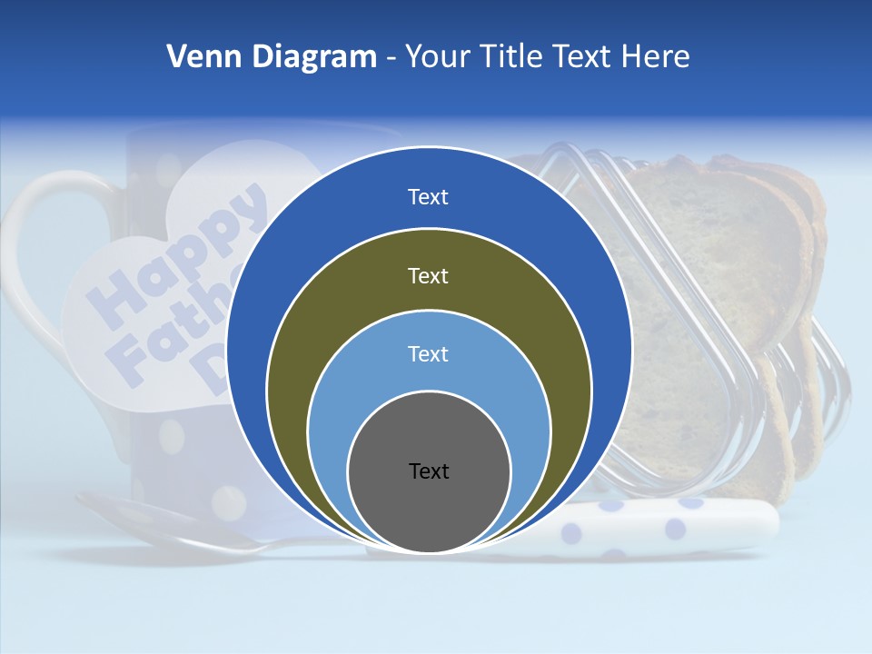 Heart Tag Breakfast PowerPoint Template