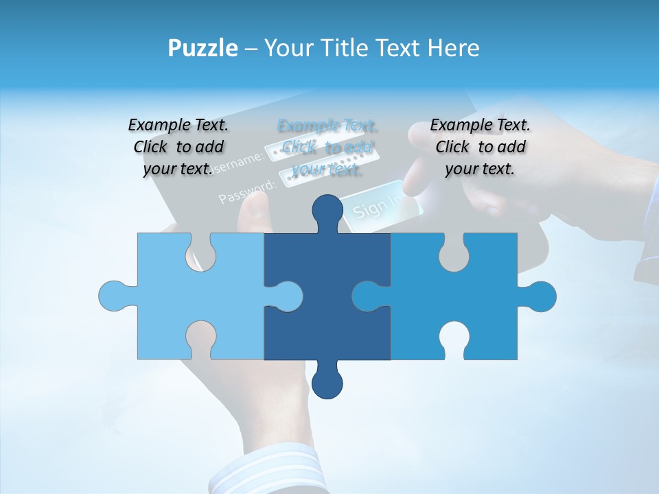 Confidential Security Bank PowerPoint Template