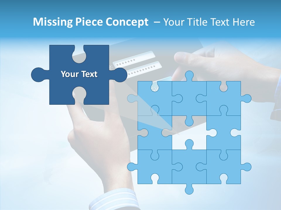 Confidential Security Bank PowerPoint Template